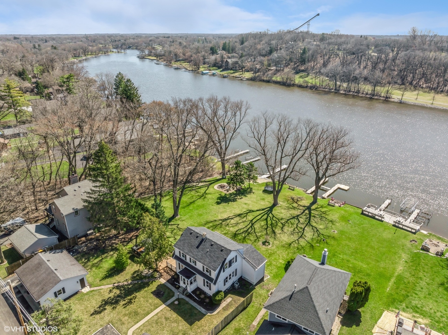 705 Spring Beach Way Cary, IL 60013 - Photo 34 of 47 a view of lake with mountain