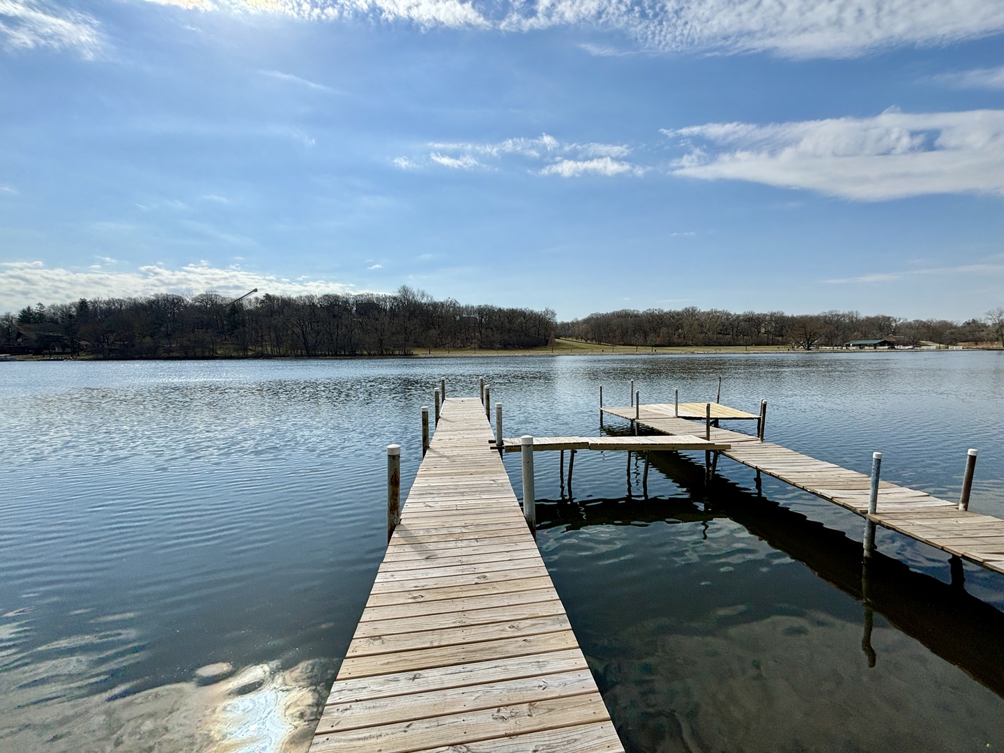 705 Spring Beach Way Cary, IL 60013 - Photo 39 of 47 a view of a lake with a lake