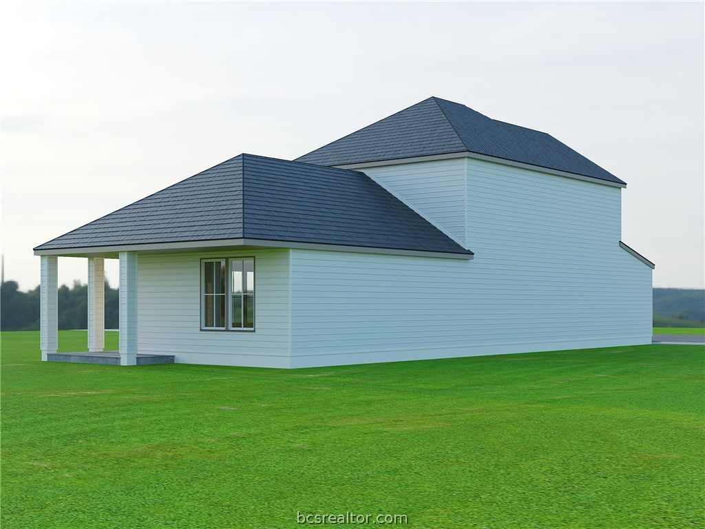 2572 Shady Rte Lane Bryan, TX 77803 - Photo 16 of 17 a front view of a house with a garden