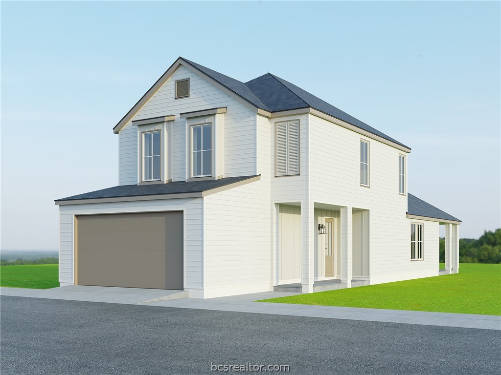 2572 Shady Rte Lane Bryan, TX 77803 - Photo 2 of 17 a front view of a house with a garden and yard