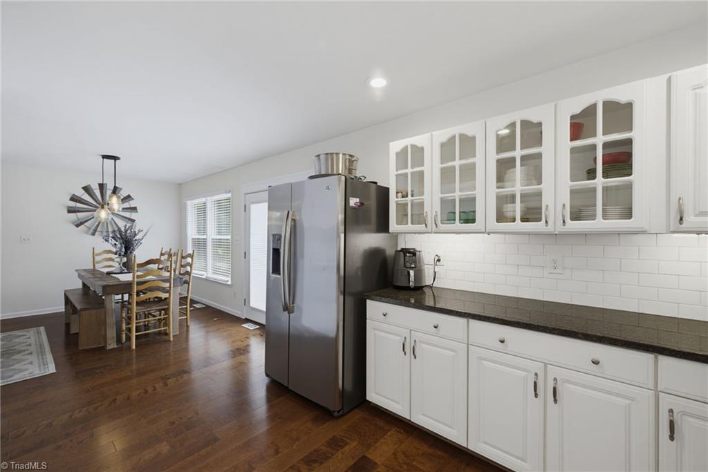 2800 Spencers Grove Road Browns Summit, NC 27214 - Photo 20 of 49 Look at the glass in the cabinets and Refrigerator stays!