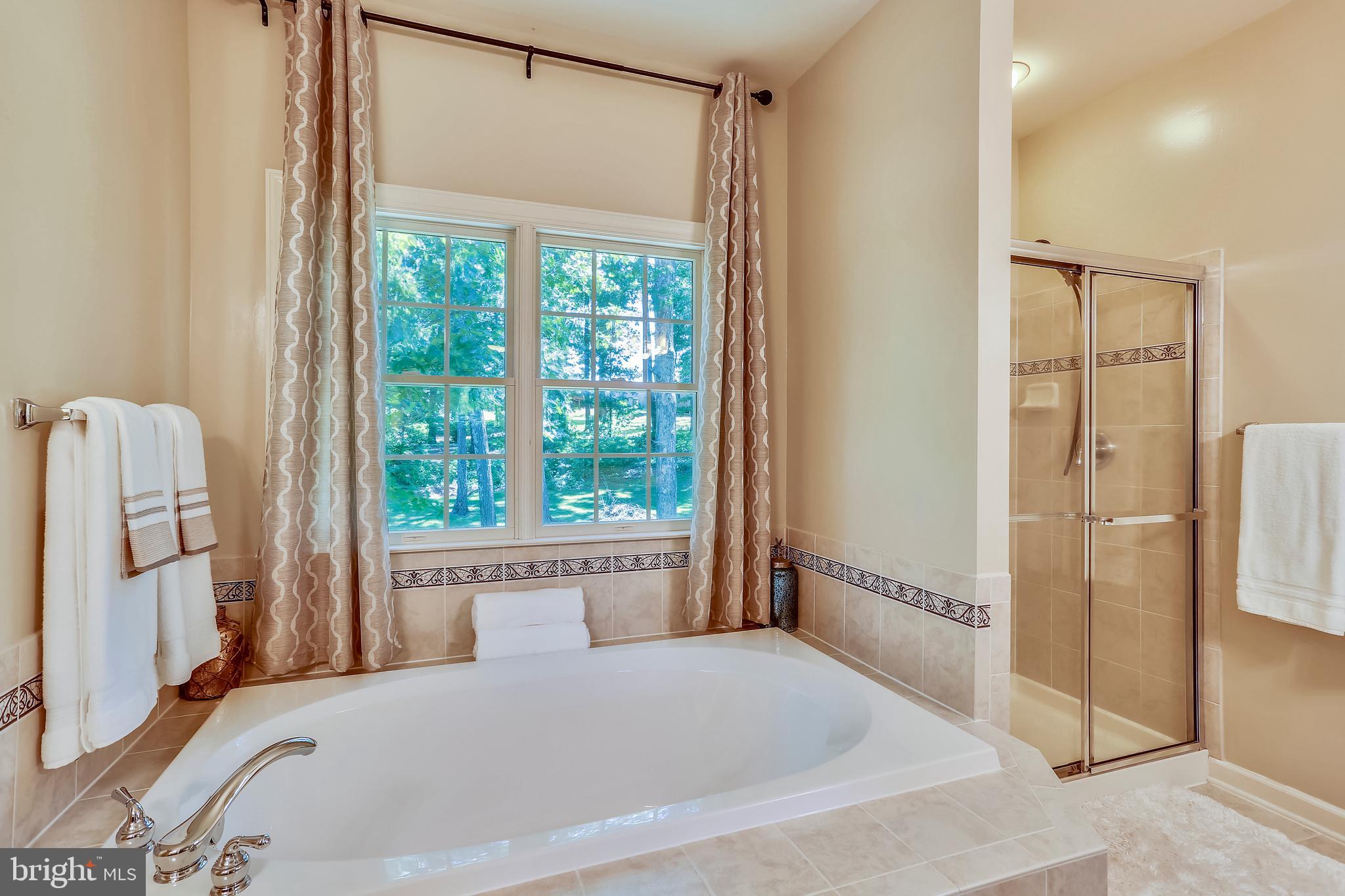 4225 Bartholows Road Mount Airy, MD 21771 - Photo 36 of 61 Large Soaking Tub with Separate Shower