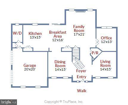 4225 Bartholows Road Mount Airy, MD 21771 - Photo 59 of 61 Main Level Floorplan