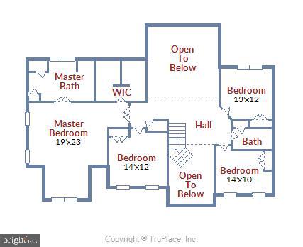 4225 Bartholows Road Mount Airy, MD 21771 - Photo 60 of 61 Upper Level Floorplan