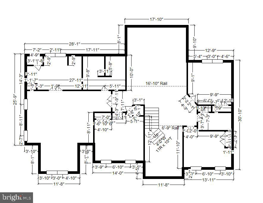 4225 Bartholows Road Mount Airy, MD 21771 - Photo 57 of 61 Upper Level Dimensions