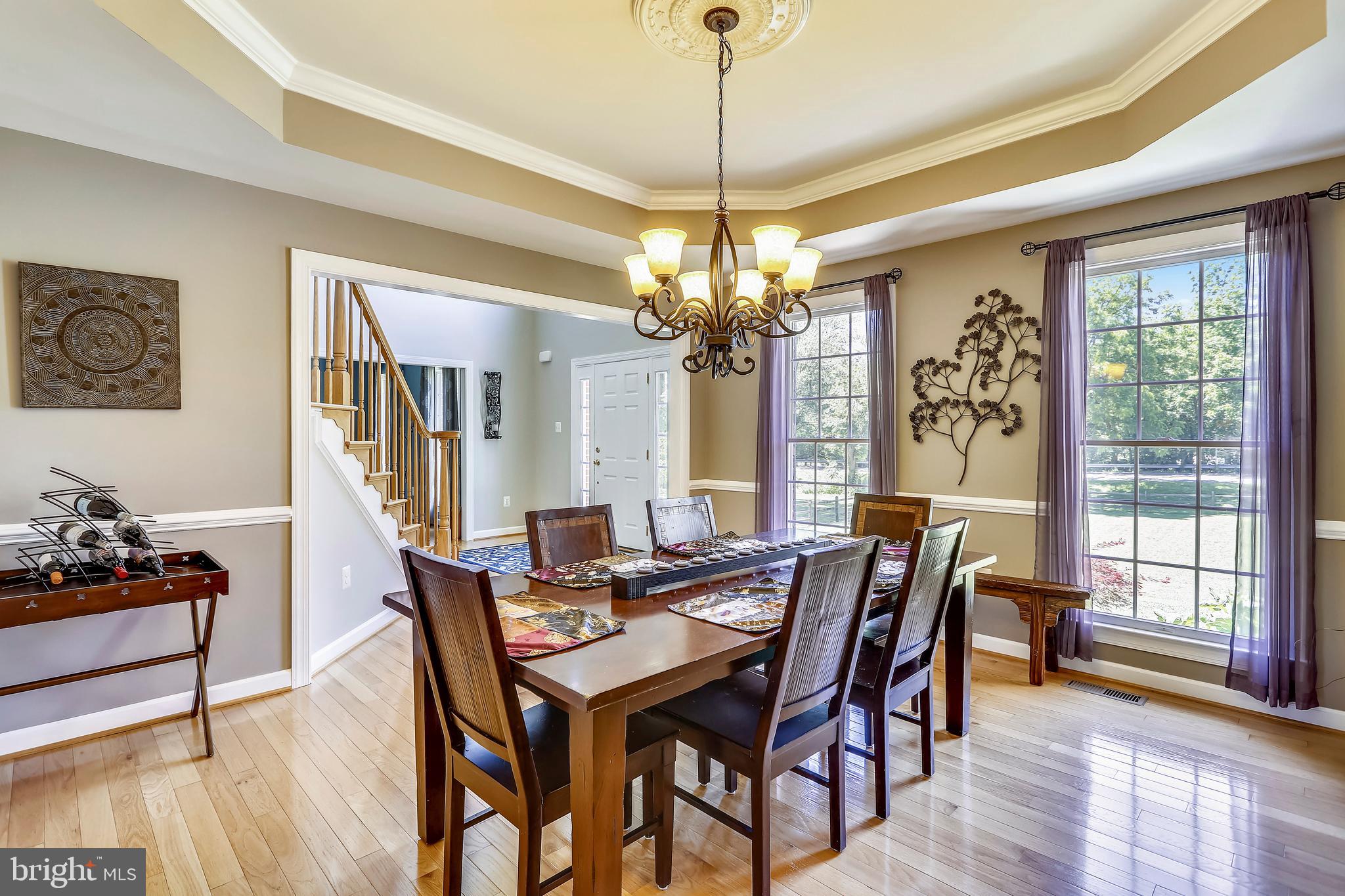 4225 Bartholows Road Mount Airy, MD 21771 - Photo 8 of 61 Tray Ceiling in Dining Room