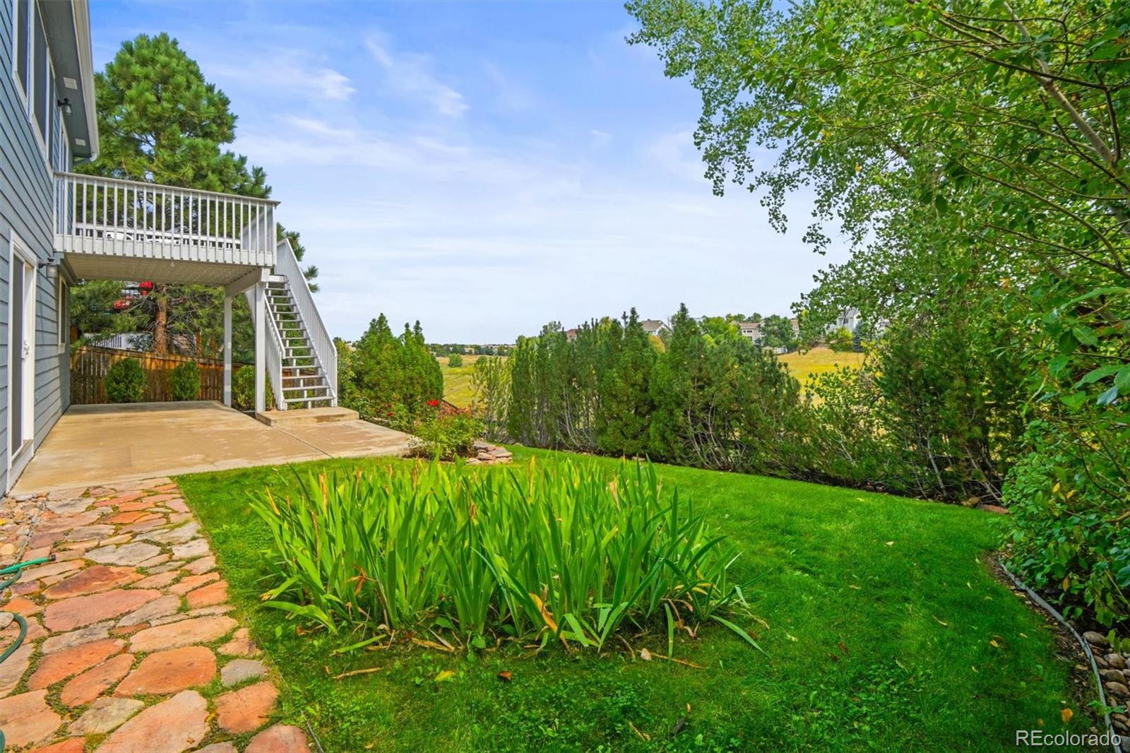 10230 Rustic Redwood Way Highlands Ranch, CO 80126 - Photo 40 of 50 a view of a back yard