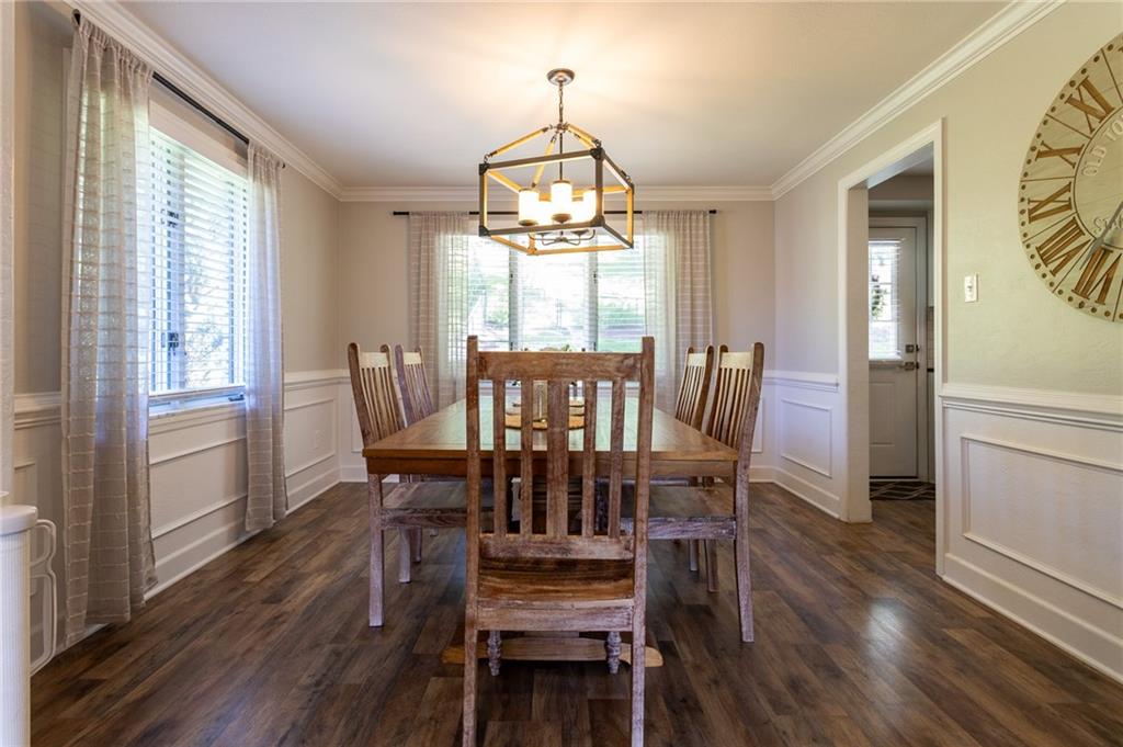 216 McCombs Road Venetia, PA 15367 - Photo 8 of 32 a view of a dining room with furniture window and wooden floor