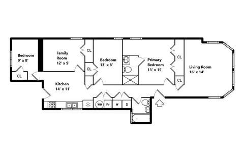 $2,700 | 7408 North Hoyne Avenue, Unit 3, Chicago, IL 60645