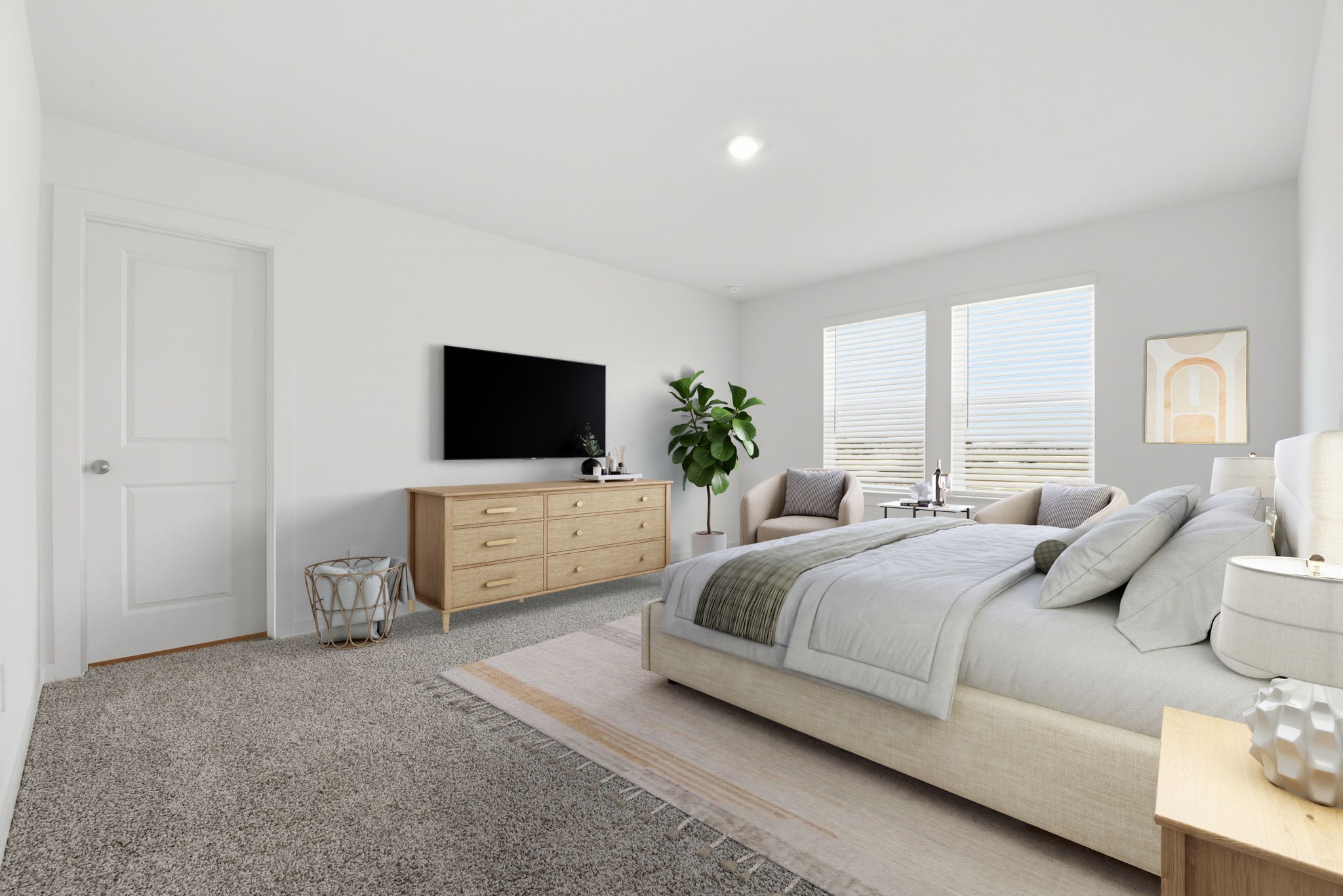 3534 Blue Mockingbird Street Katy, TX 77494 - Photo 14 of 39 View of the Primary Room - VIRTUALLY STAGED