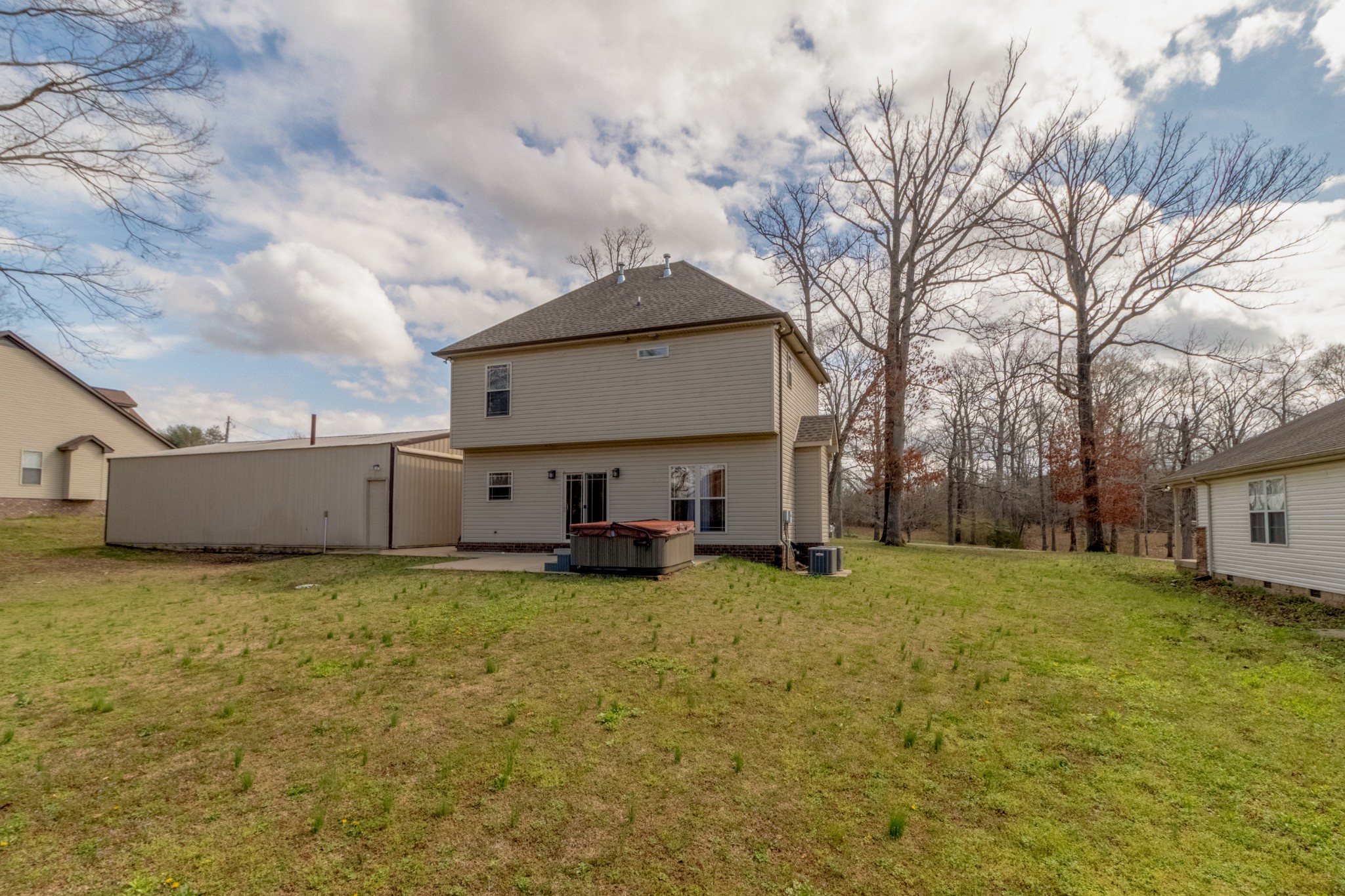 280 Harper Road Clarksville, TN 37043 - Photo 21 of 23 a view of a house with a yard and large tree