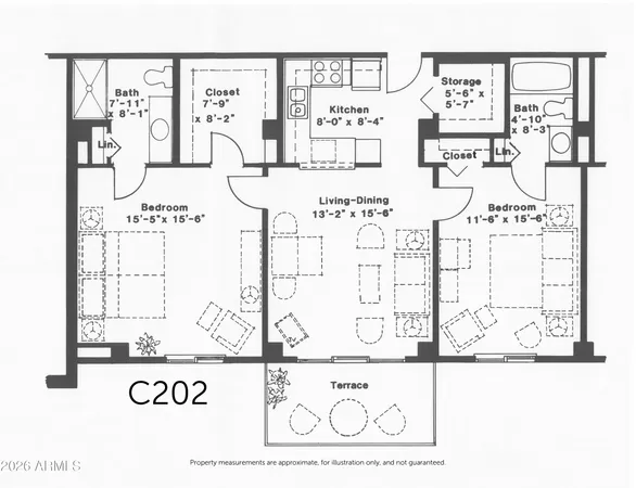 $65,000 | 10330 West Thunderbird Boulevard, Unit C202, Sun City, AZ 85351