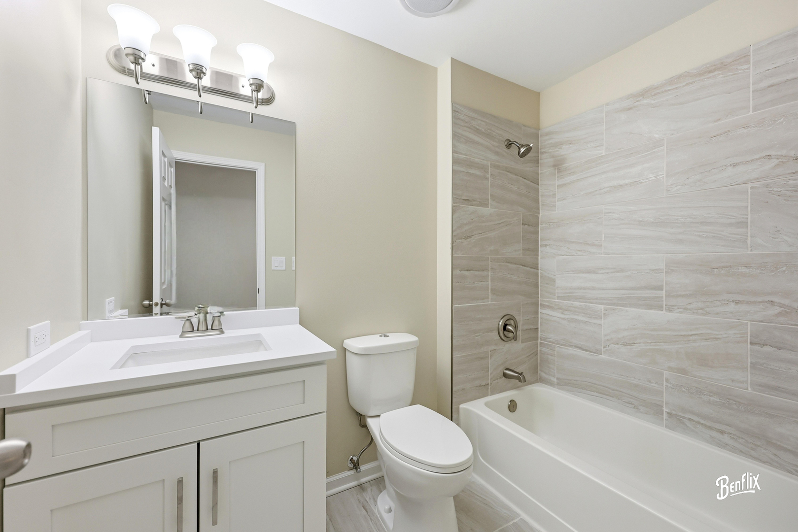 728 Old Checker Road Buffalo Grove, IL 60089 - Photo 19 of 22 a bathroom with a sink toilet and shower