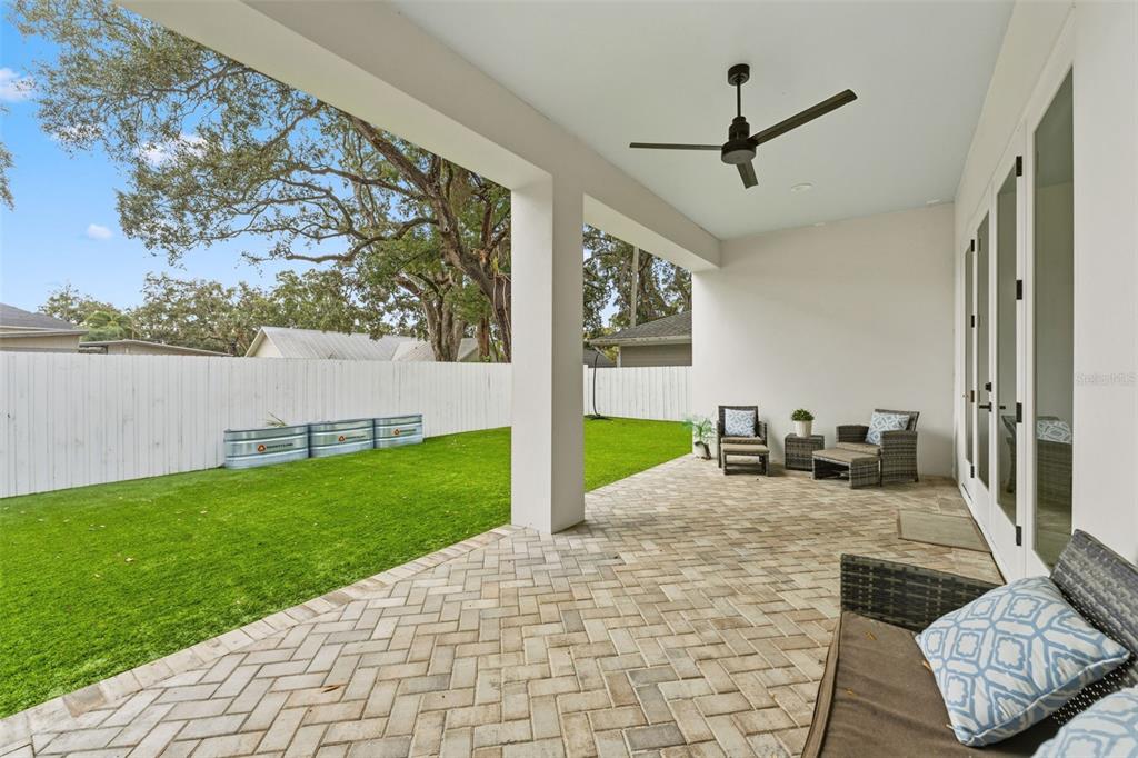 3314 West Villa Rosa Street Tampa, FL 33611 - Photo 44 of 55 a view of a porch with a backyard