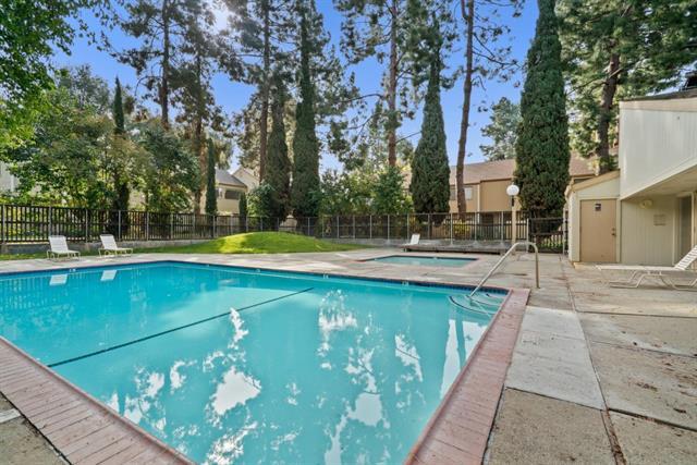 960 Kiely Boulevard, Unit F Santa Clara, CA 95051 - Photo 19 of 23 a view of a swimming pool with a patio