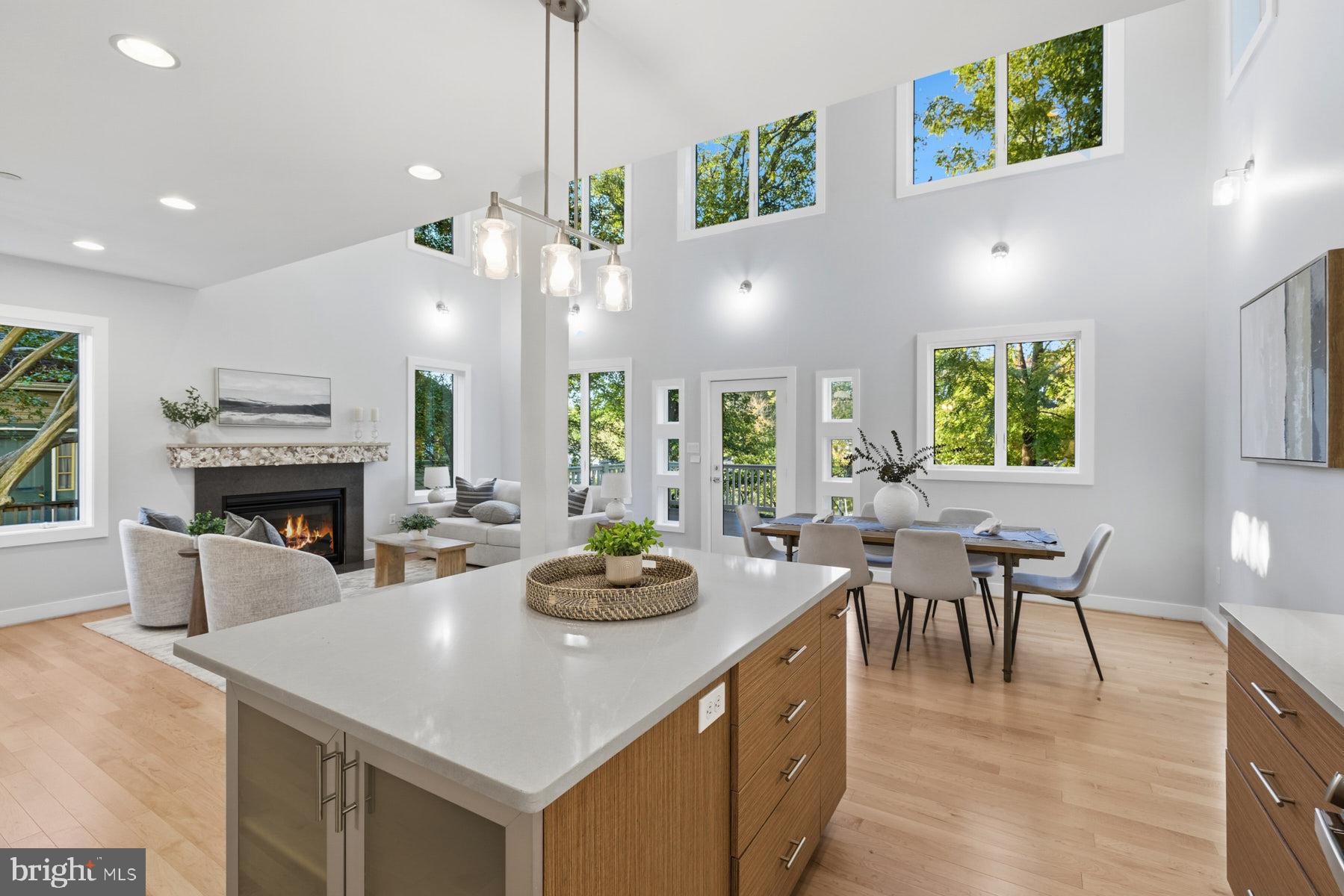 34 Johnson Road Pasadena, MD 21122 - Photo 11 of 45 a view of a dining room with furniture window and outside view