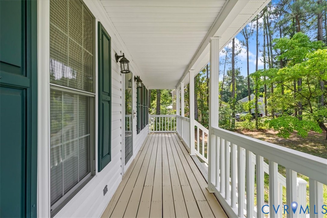 2924 Warfield Ridge Terrace Chester, VA 23831 - Photo 8 of 38 Expansive front porch featuring light-toned wood-f