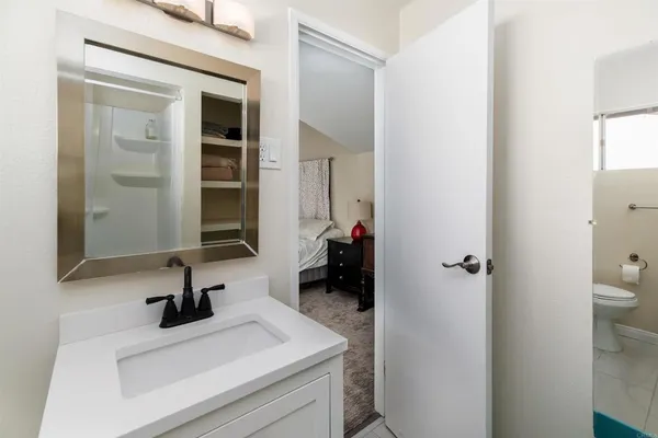 a view of balcony and deck