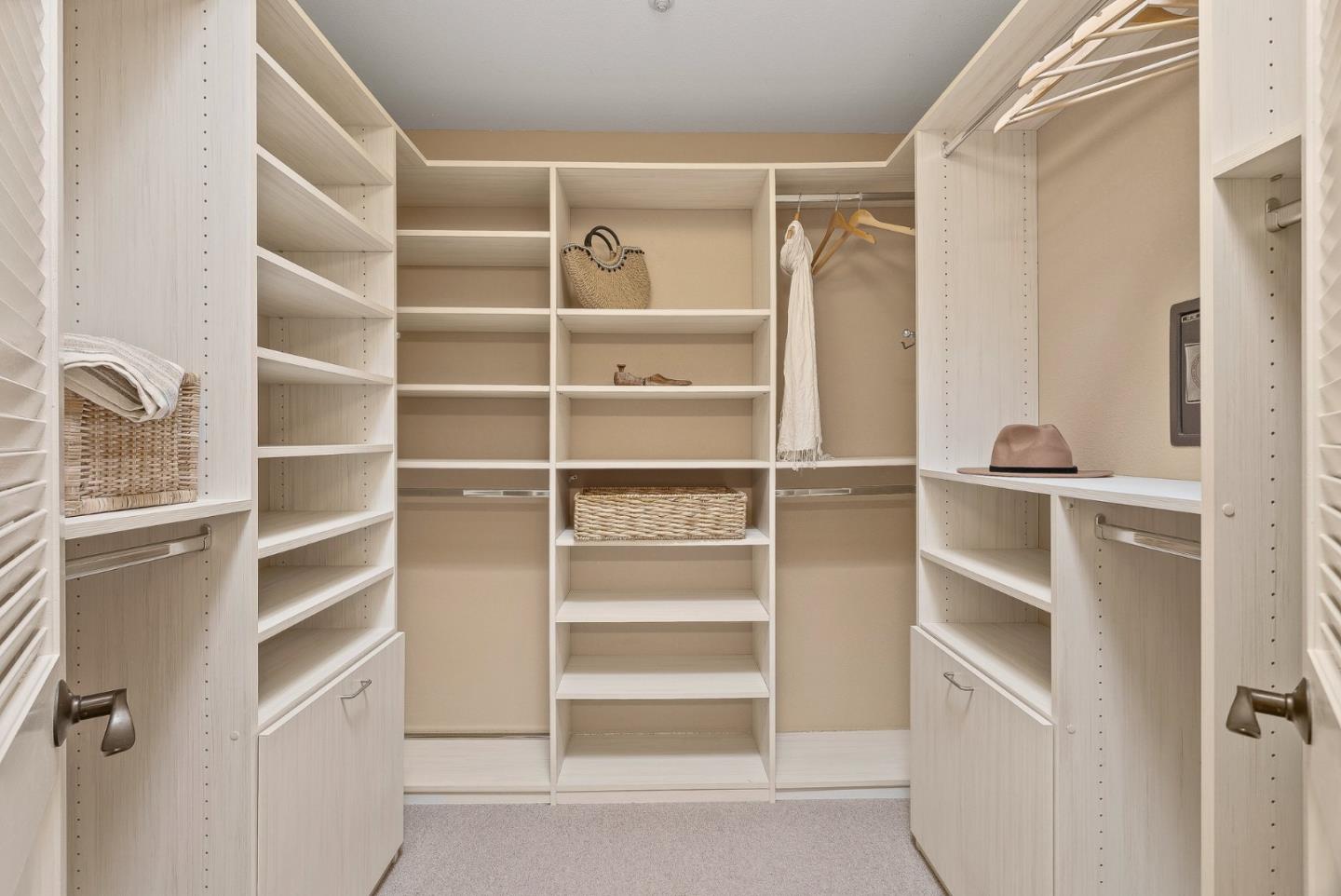 125 Chase Lane Aptos, CA 95003 - Photo 13 of 34 a view of walk in closet with empty racks