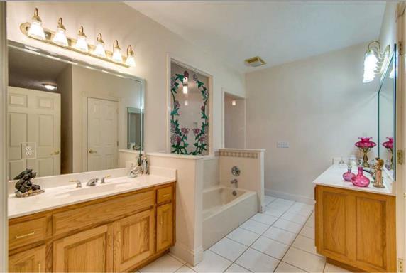 7768 Webster Road White House, TN 37188 - Photo 15 of 30 a bathroom with a tub sink and mirror