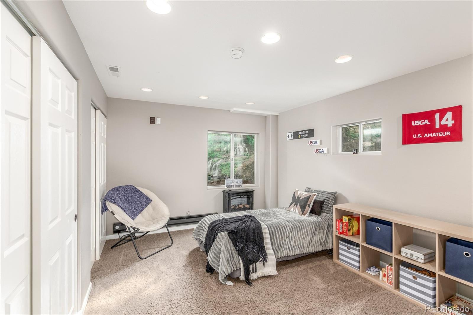 4864 Parsons Way Castle Rock, CO 80104 - Photo 25 of 50 a bedroom with a bed and a window