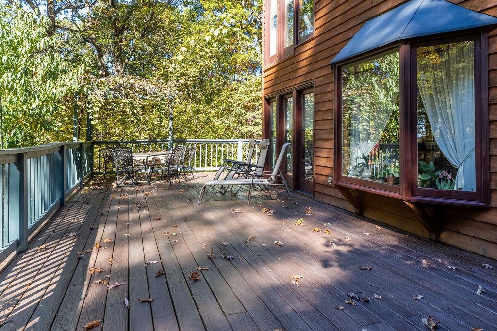 891 Union Church Road Churchville, VA 24421 - Photo 8 of 21 a view of balcony with wooden floor and outdoor space