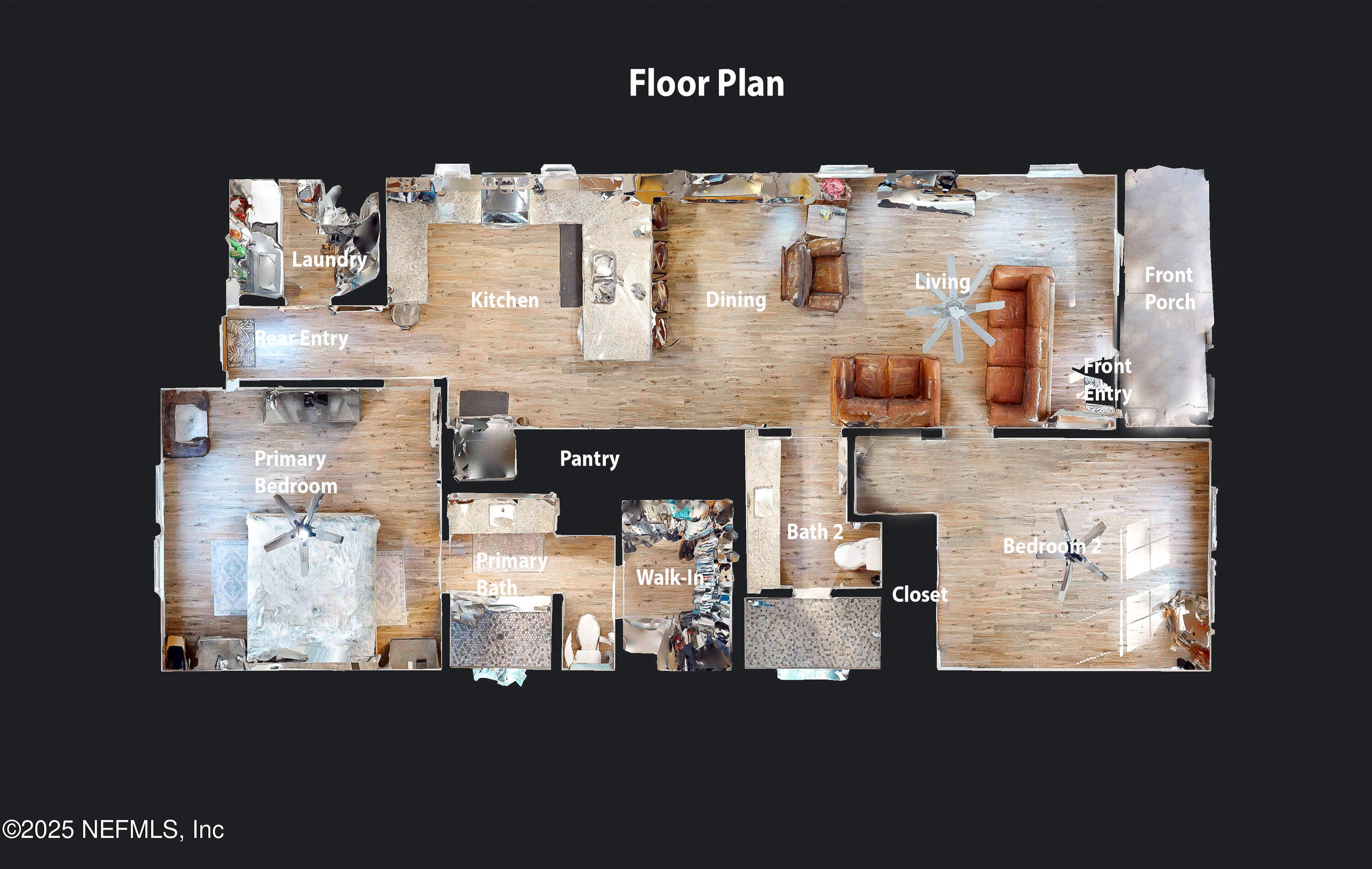 2684 Primrose Circle Middleburg, FL 32068 - Photo 32 of 32 Floor Plan