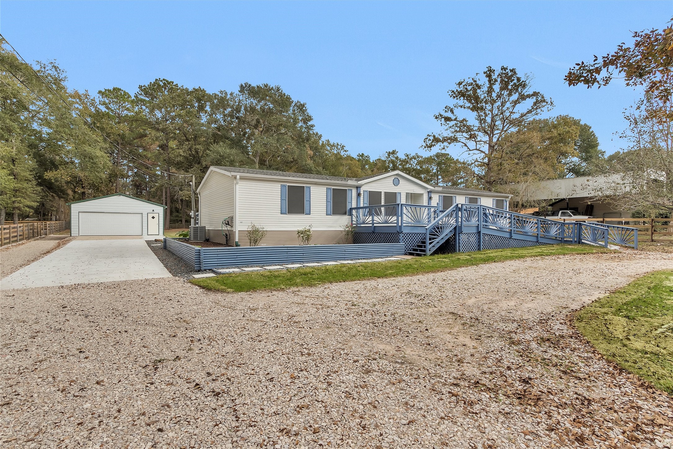 4621 Price Road Montgomery, TX 77316 - Photo 3 of 50 a view of house with outdoor space and sitting area