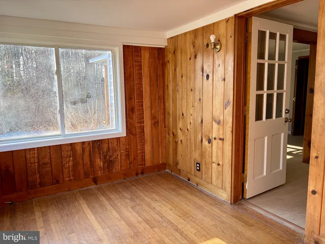 a view of front door