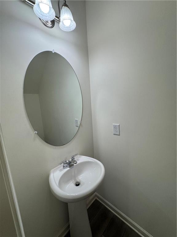 310 Penn Sta Way Cartersville, GA 30120 - Photo 10 of 10 a bathroom with a sink and a mirror