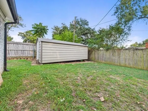 a view of a house with a patio