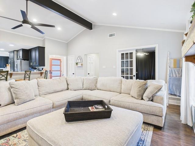 902 Ward Lane Athens, TX 75751 - Photo 5 of 40 a living room with furniture and a wooden floor