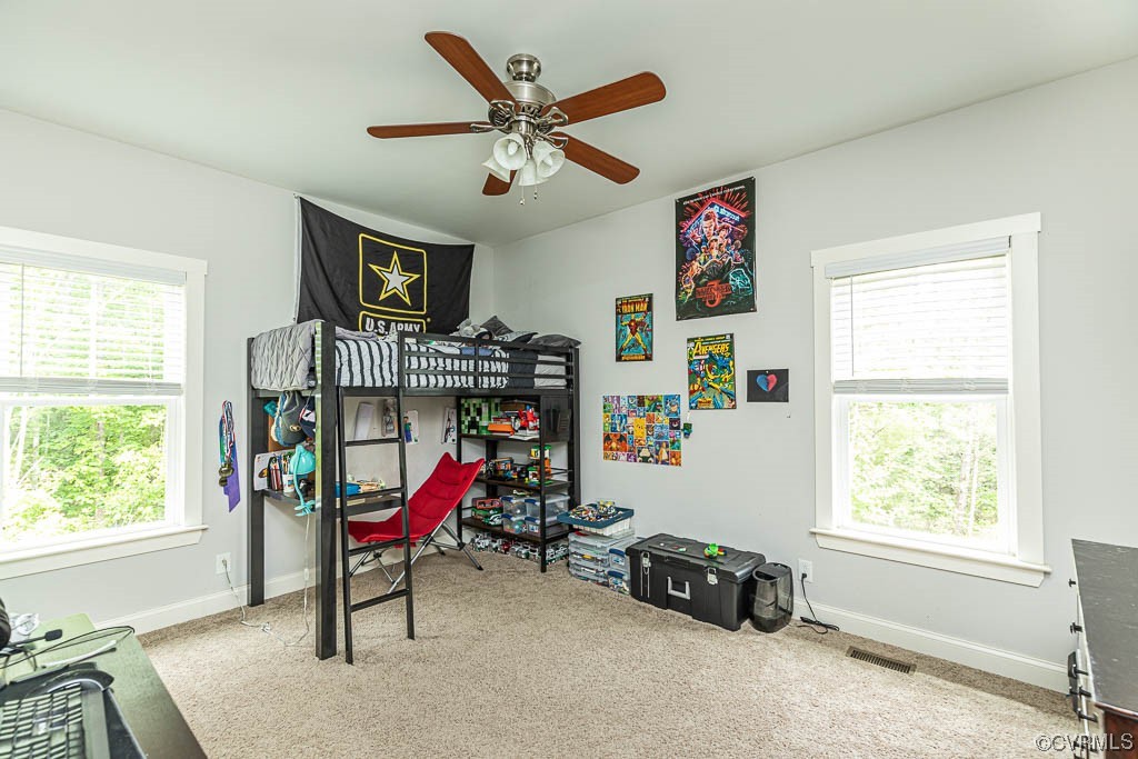 4111 Cedar Plains Road Sandy Hook, VA 23153 - Photo 16 of 28 a living room with furniture a air conditioner vent a window and a window