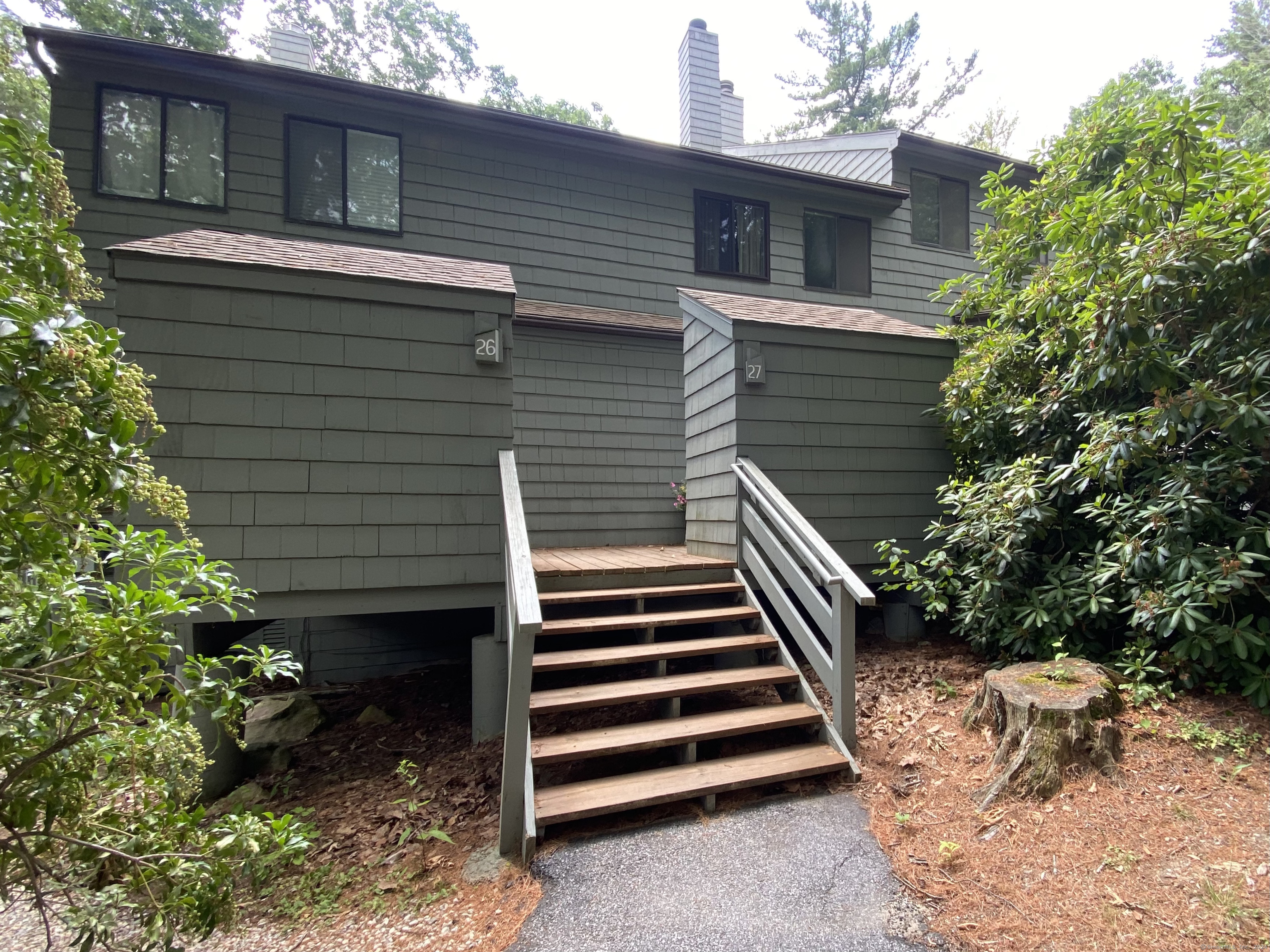 27 Evergreen Road, Unit 27 Torrington, CT 06790 - Photo 1 of 1 Unit #27 on right.