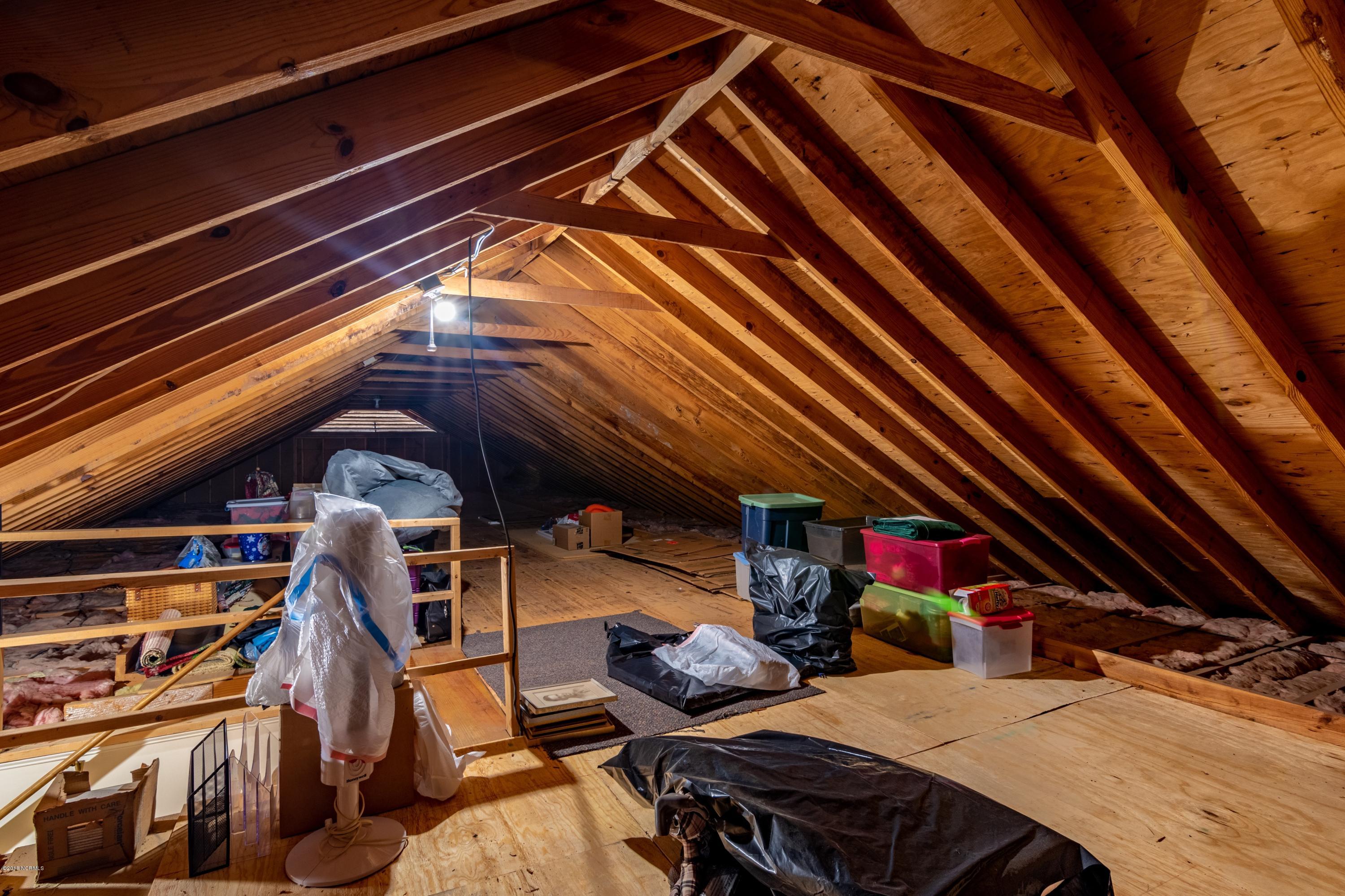 106 Lawson Road Washington, NC 27889 - Photo 25 of 33 025 Huge Attic with Permanent Stairs