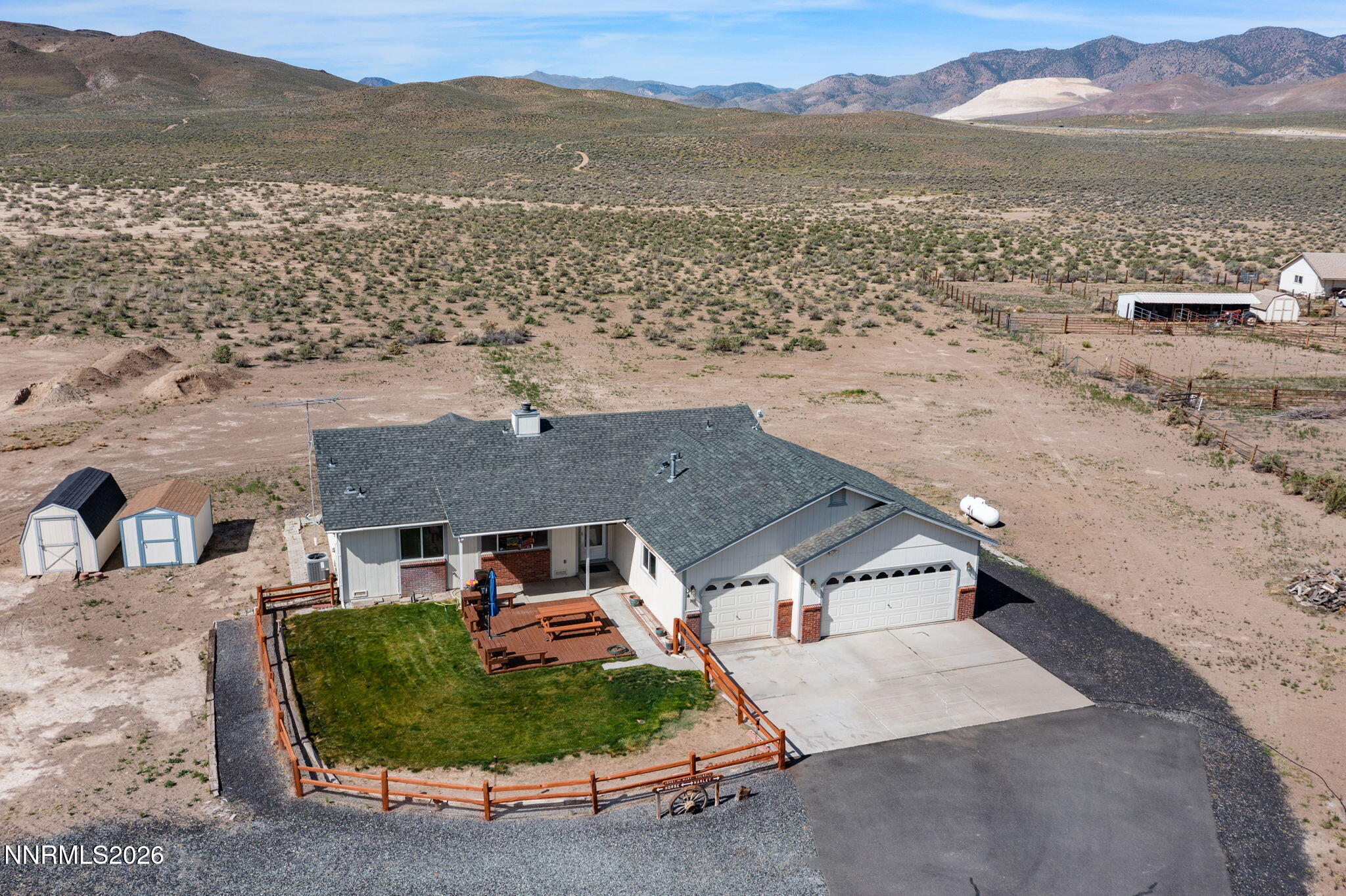 219 David Avenue Stagecoach, NV 89429 - Photo 2 of 40 a front view of house with a yard