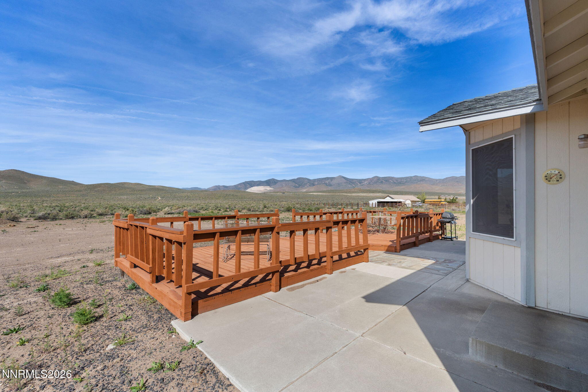 219 David Avenue Stagecoach, NV 89429 - Photo 24 of 40 a view of a terrace with a lake view