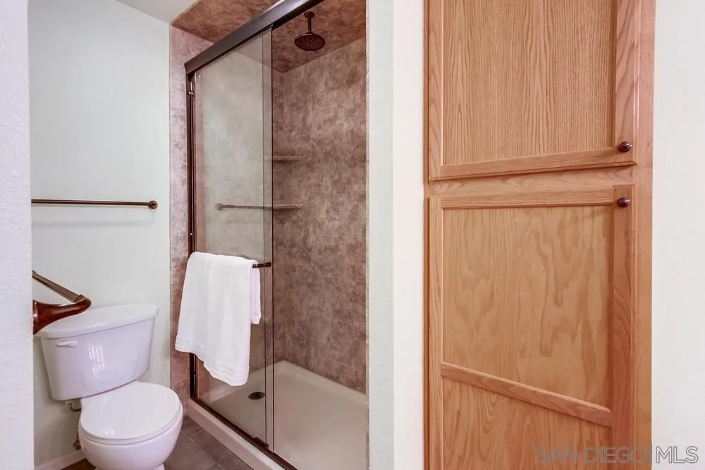 14230 Match Point Drive Poway, CA 92064 - Photo 22 of 70 a bathroom with a toilet and a shower