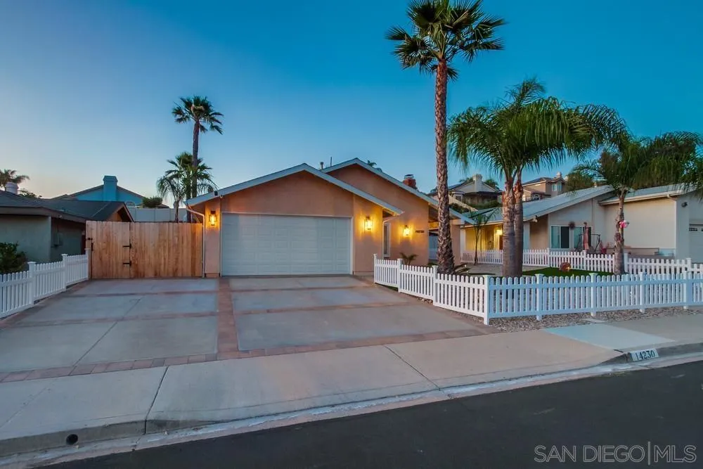 14230 Match Point Drive Poway, CA 92064 - Photo 31 of 70 a view of a house with a yard and garage