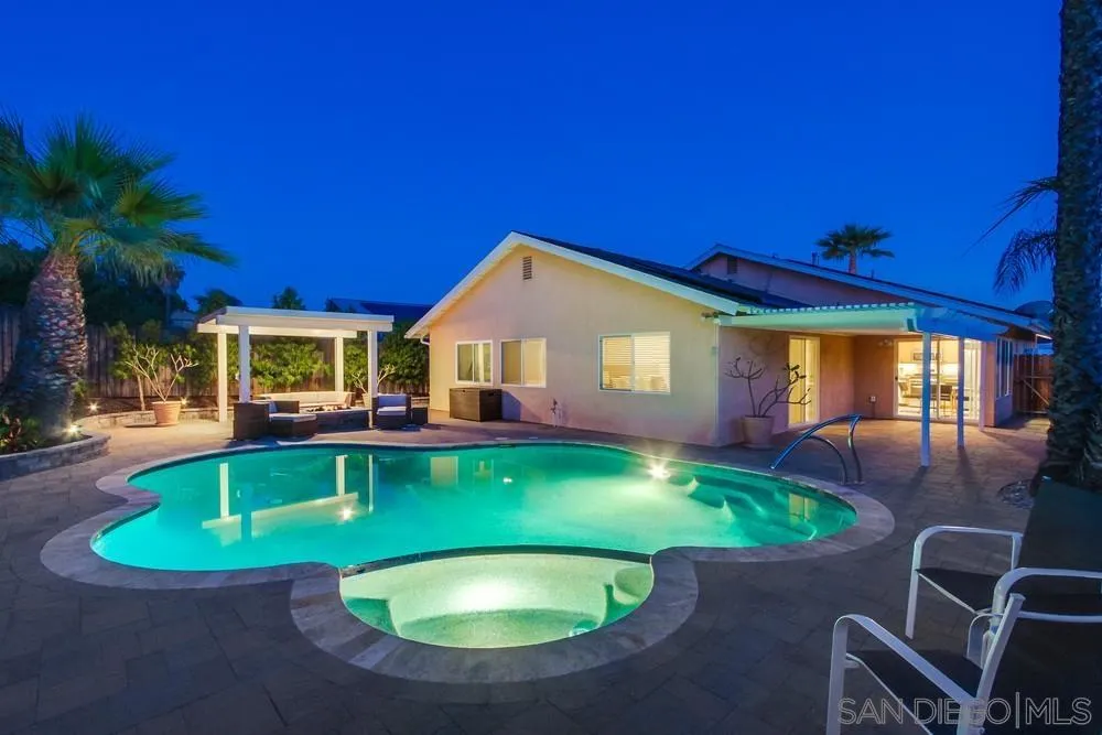 14230 Match Point Drive Poway, CA 92064 - Photo 38 of 70 a view of swimming pool with seating space