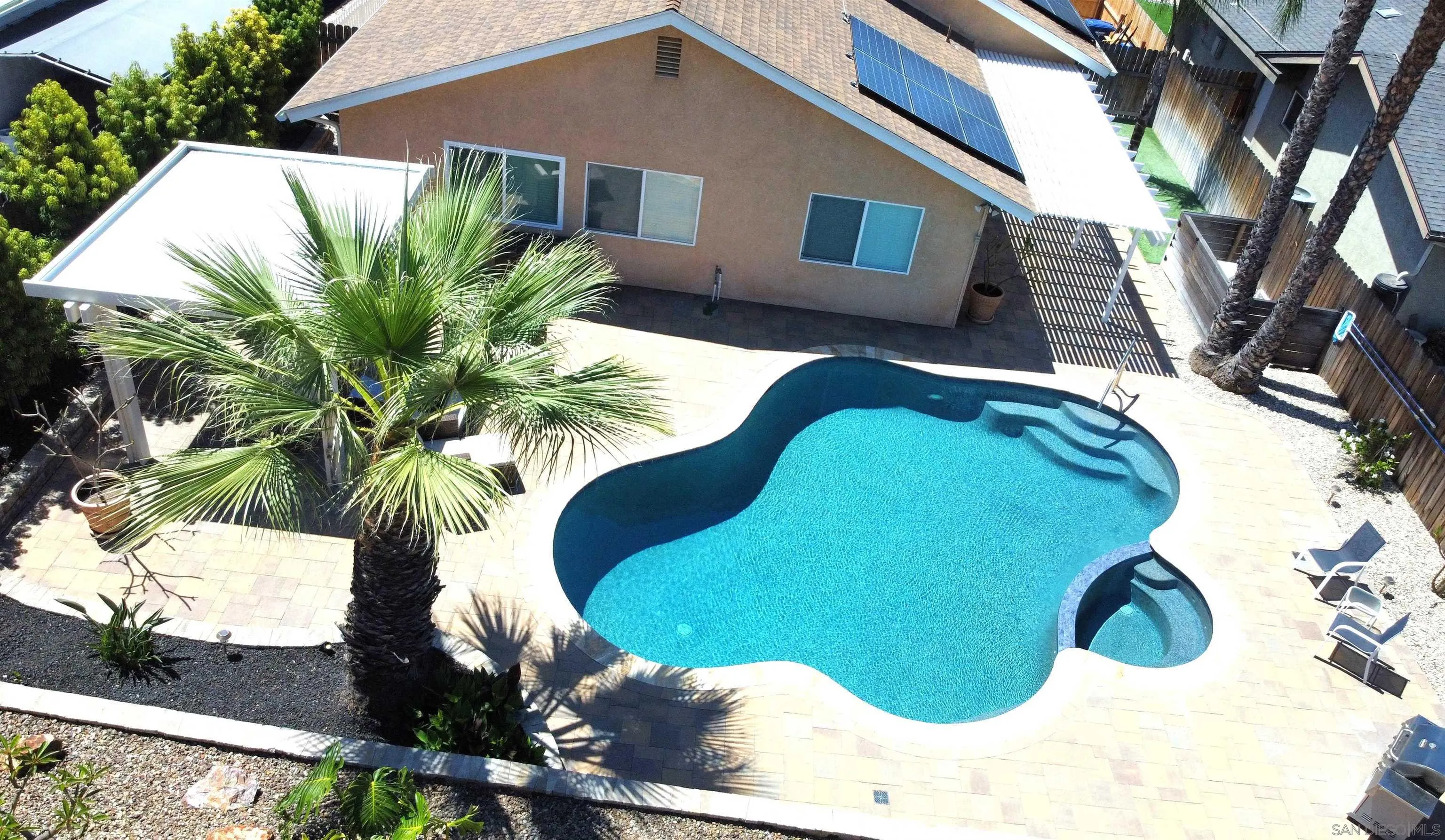 14230 Match Point Drive Poway, CA 92064 - Photo 46 of 70 a view of a backyard with plants