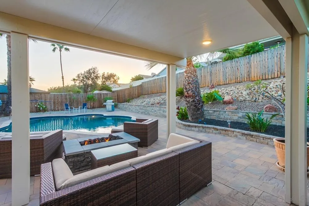 14230 Match Point Drive Poway, CA 92064 - Photo 55 of 70 a outdoor living space with furniture and garden view