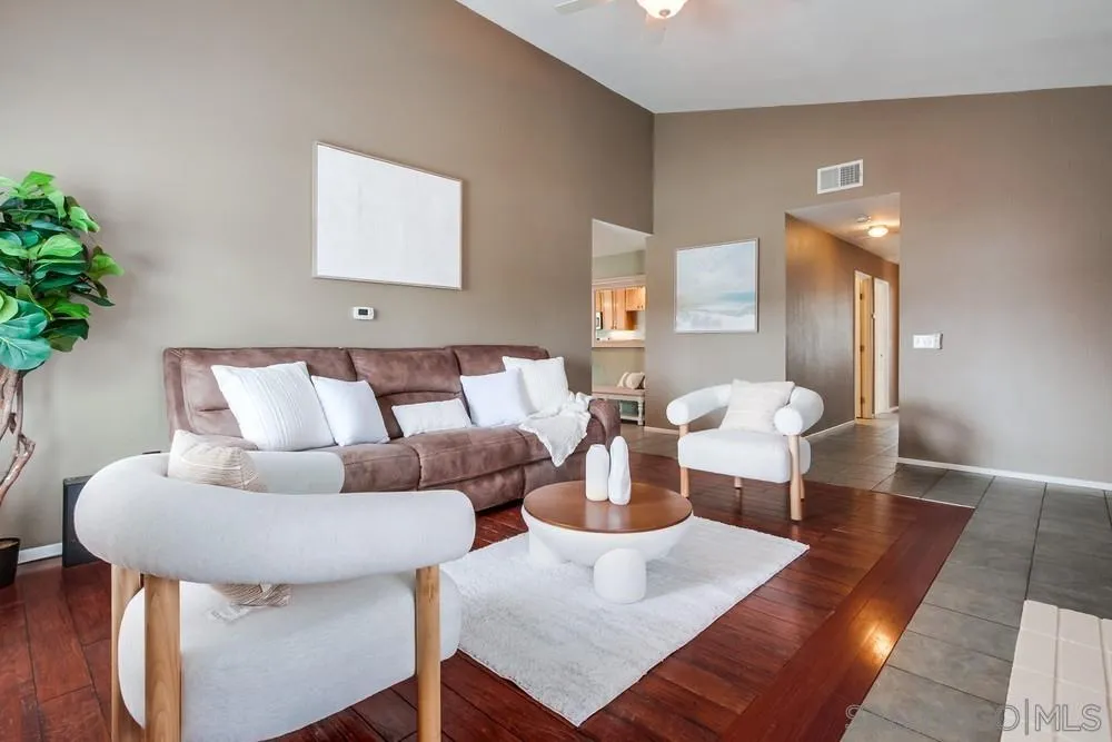 14230 Match Point Drive Poway, CA 92064 - Photo 9 of 70 a living room with furniture and wooden floor