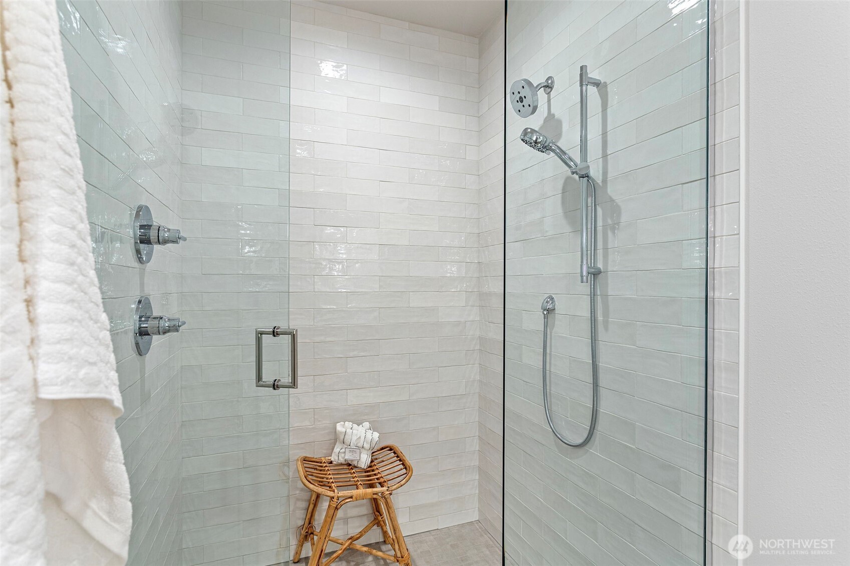926 Northwest 57th Street, Unit B Seattle, WA 98107 - Photo 30 of 37 a bathroom with a shower