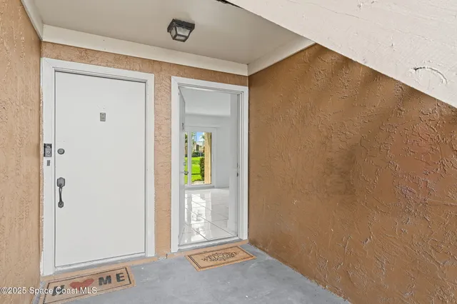 view of room with window