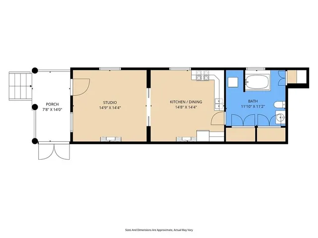 $1,550 | 708 Louisa Street, Unit A, New Orleans, LA 70117
