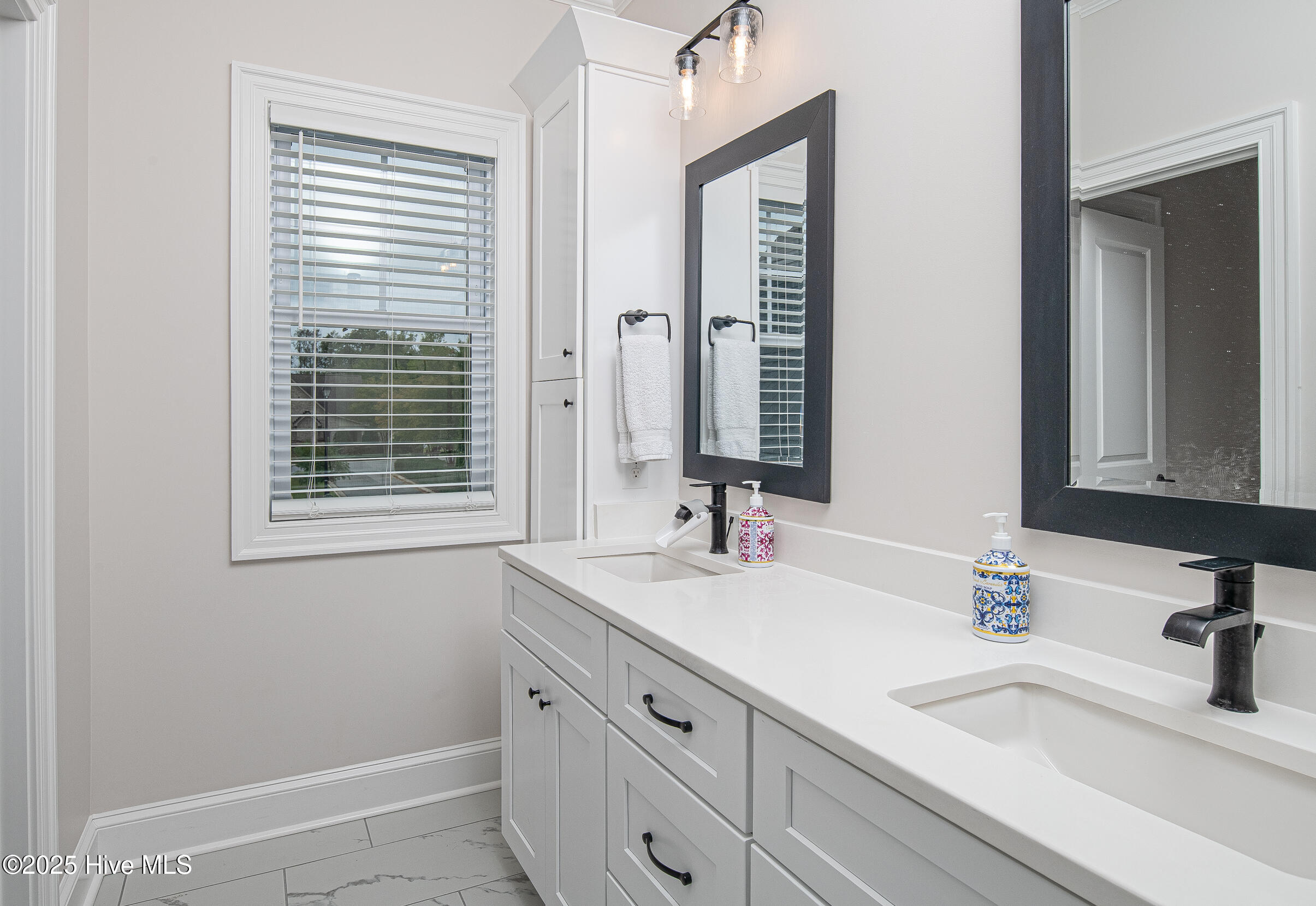 4101 Dunhagan Road Greenville, NC 27858 - Photo 36 of 52 Hall Bathroom double vanities