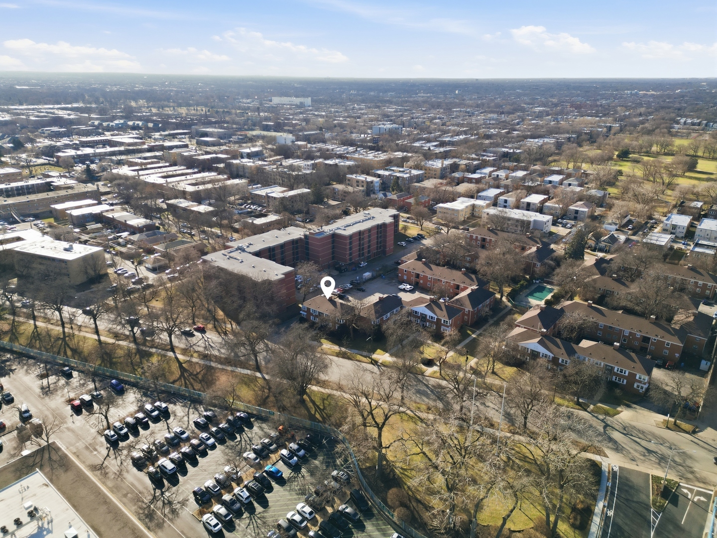 6550 North Ridge Boulevard, Unit 2 Chicago, IL 60626 - Photo 23 of 32 an aerial view of multiple house