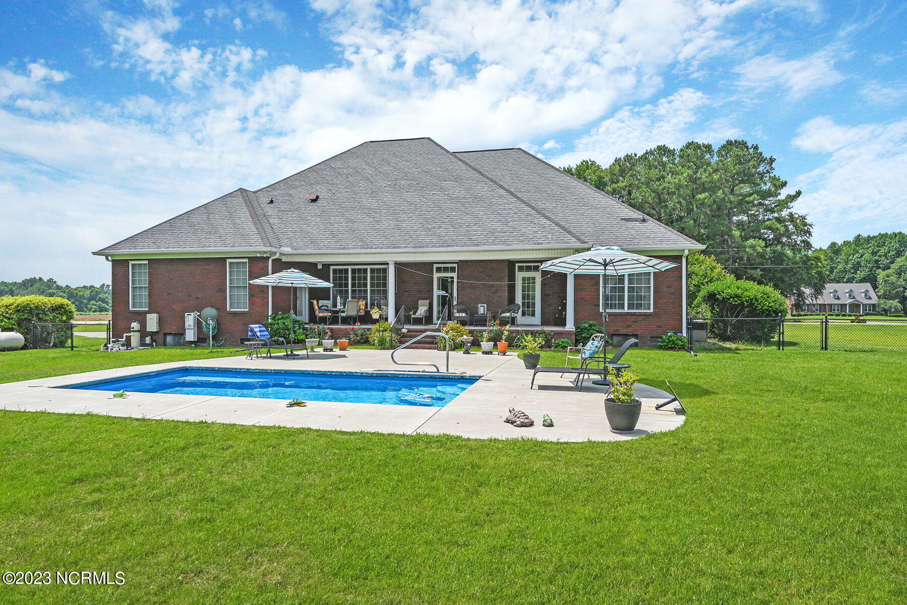 3021 Alton Phillips Road Kinston, NC 28504 - Photo 54 of 70 In-ground Pool View 2