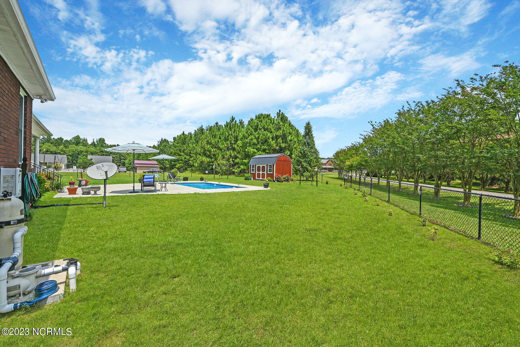 3021 Alton Phillips Road Kinston, NC 28504 - Photo 56 of 70 Rear Yard View 2